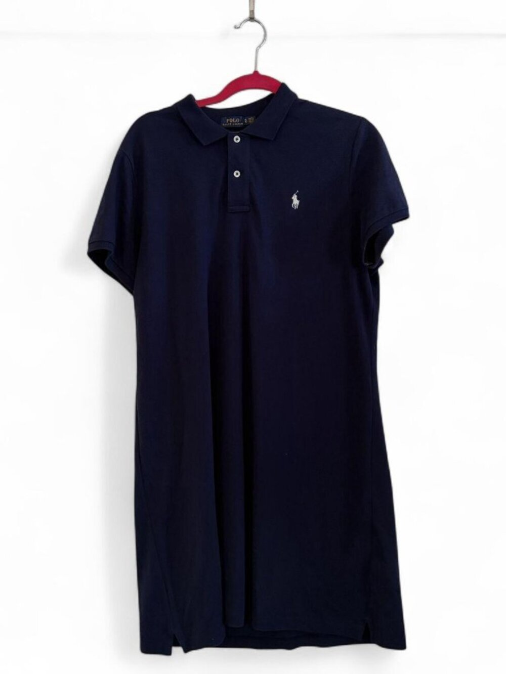 Polo Ralph Lauren Navy Mesh Polo Dress — Size XL